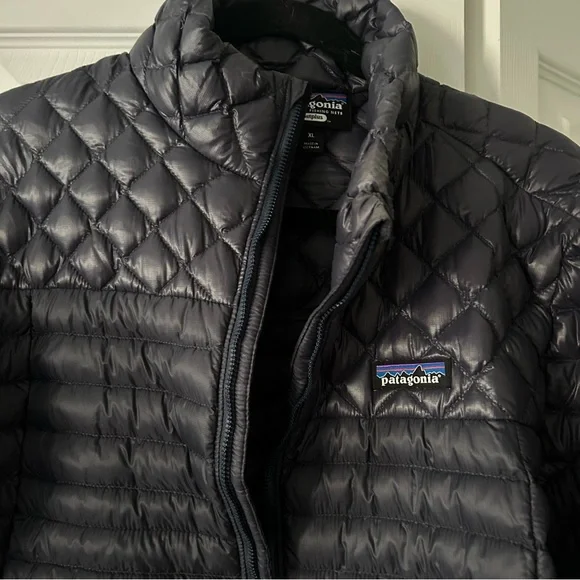 Patagonia Navy Quilted Jacket - Picture 3 of 4